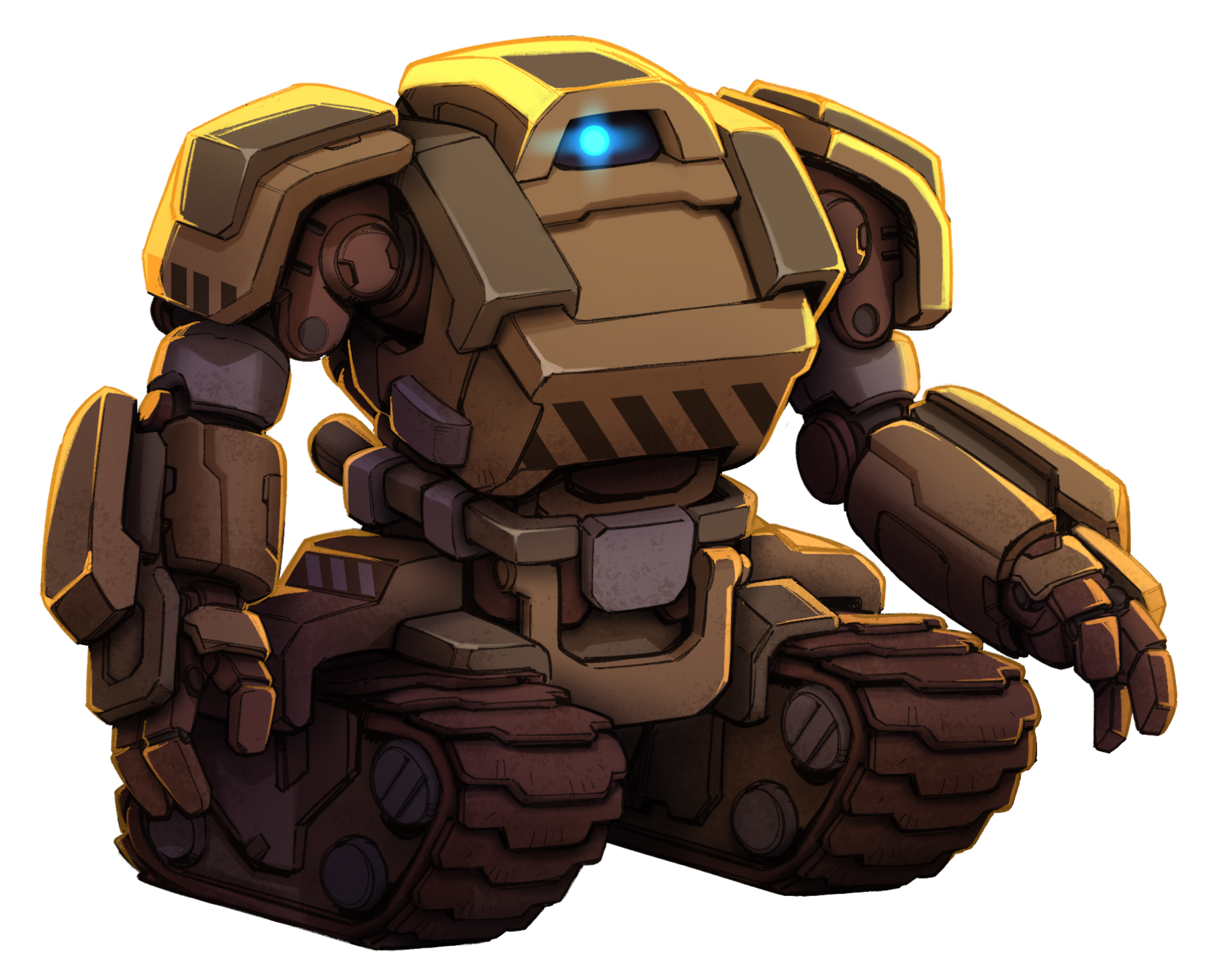 Factory Time Robot Character